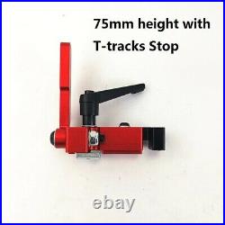 T Slot Miter Track Stop Woodworking T-tracks Aluminum Table Saw Fence Workbench