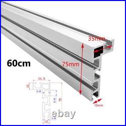 T-slot T-track Aluminum Profile Fence Track Miter Gauge For Saw Router Table