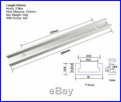 T-track T-slot Router Table Fence Table Saw Aluminum Slot 300mm