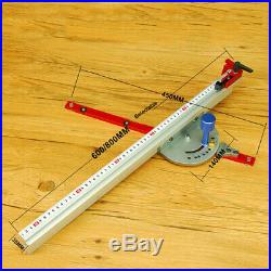Table Saw BandSaw Router Angle Miter Gauge Mitre Guide Fence Cut For Woodworking