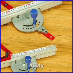Table Saw BandSaw Router Angle Miter Gauge Mitre Guide Fence Cut For Woodworking