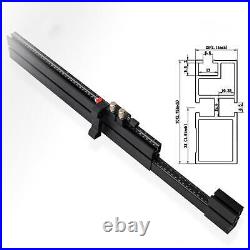 Table Saw Fence, Telescoping Double Sided Scale Extended Support 941mm for