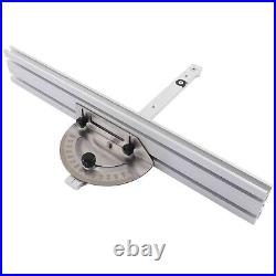 Table Saw Miter Gauge System High Beveling Accuracy Locking Miter Gauge & Fence