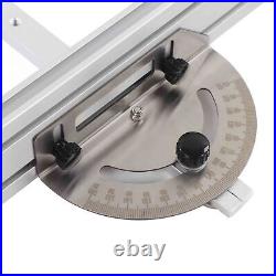 Table Saw Miter Gauge System High Beveling Accuracy Locking Miter Gauge & Fence