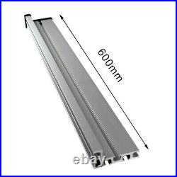 Table Saw Miter Track Woodworking Tool 600mm Aluminium Alloy Fence Stop