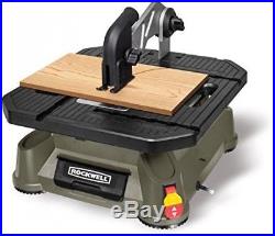 Table Saw Portable With Steel Rip Fence Miter Gauge Cut Wood Metal Tile Aluminum