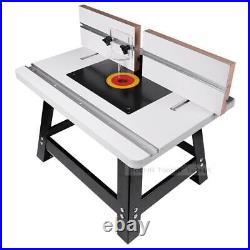 Table Saw Trimming Machine Set Insert Plate Fence Engraving Router Flip Board