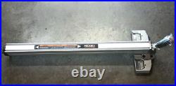 USED OEM Genuine Ridgid RIP Fence Assembly FOR R4512 Table Saw 080035003706