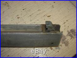 Vintage Table Saw Fence Part