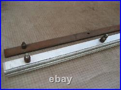 VTG Craftsman 10 Table Saw Mod 103.22450 Guide Bars Parts for Rip Fence Old