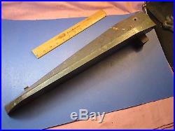 Vintage CRAFTSMAN Solid Cast Iron Table Saw Fence 103 series 14187 103 / 14161