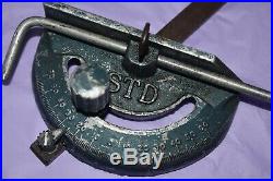 Vintage Cast Alloy STD Mitre Fence Guide 5/8 x 1/4 inch