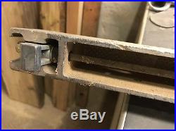 Vintage Craftsman 113 10 Table Saw Micro Adjust Fence! Complete
