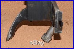 Vintage Craftsman 113 Series Cam Lock Micro Adjust Guide Rip Fence