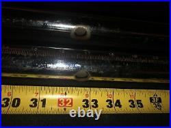 Vintage Delta Rockwell 10 Unisaw 34-450 70 Rip Fence Rail Set withMounting Bolts