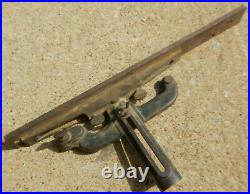 Vintage Fence Assembly Possible Table Saw Or Jointer Part