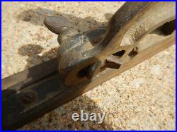 Vintage Fence Assembly Possible Table Saw Or Jointer Part