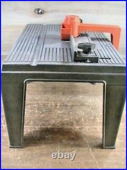 Vintage Hirsh Router & Sabre Saw Table Adjustable Fence Guard 18x 13X 11