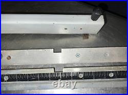 Vintage Rockwell 34-580 9 Cabinet Table Saw Rip Fence & Rail Assembly