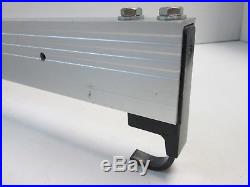 Vintage Rockwell Delta Jet-Lock Table Saw Rip Fence & 44 Guide Rails Complete