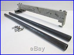 Vintage Rockwell/Delta Table Saw Rip Fence and Guide Rail Assembly, Complete