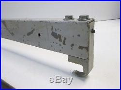Vintage Rockwell/Delta Table Saw Rip Fence and Guide Rail Assembly, Complete