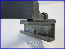 Vintage Sears Craftsman 7 Tilting Table Bench Saw, Rip Fence & Guide Rails