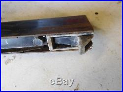 Vintage Sears Craftsman 8 Table Saw rip Fence Cam Lock 20 with Rails Type 113