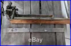 Vintage Walker Turner Driver Line Fence and Rail From 10 In Table Saw