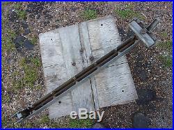 Vtg antique sears Craftsman 9 Table Saw Rip Fence 103.22160 King-Seeley 20 OLD