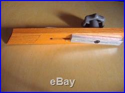 Wooden Deluxe Featherboard for Table Saw Fence Feeder Safety fr Miter Gauge Slot