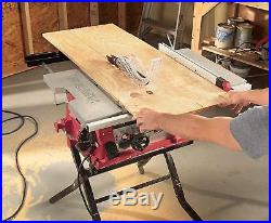 Woodworking Craftsman 10 Inch Table Saw With Heavy Duty Steel Folding Stand Fence