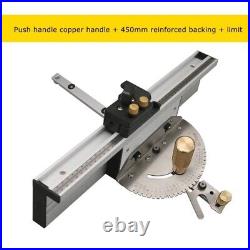 Woodworking and Flip Stopper Enhanced Fence Miter Gauge Set Table Saw Router